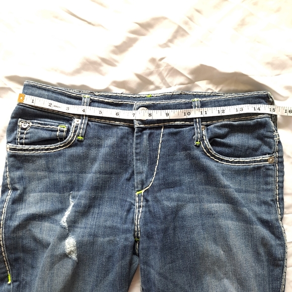 True religion | Blue faded ripped women's CASEY , low rise super skinny Jean - Picture 14 of 14